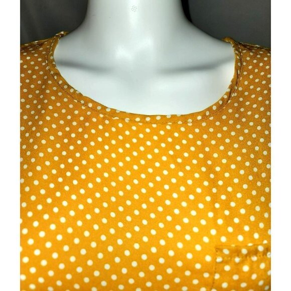 Jon & Anna Contemporary Polka-Dot Shell Top - Size Small - Picture 5 of 10